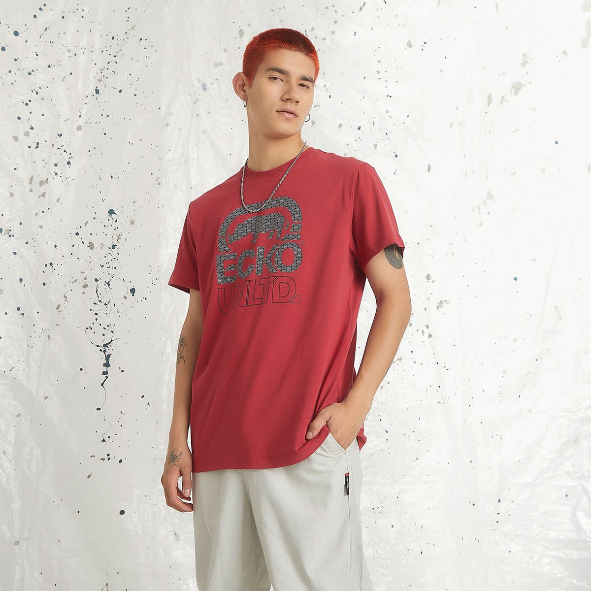 ECKO - Polera Manga Corta Hombre Ecko