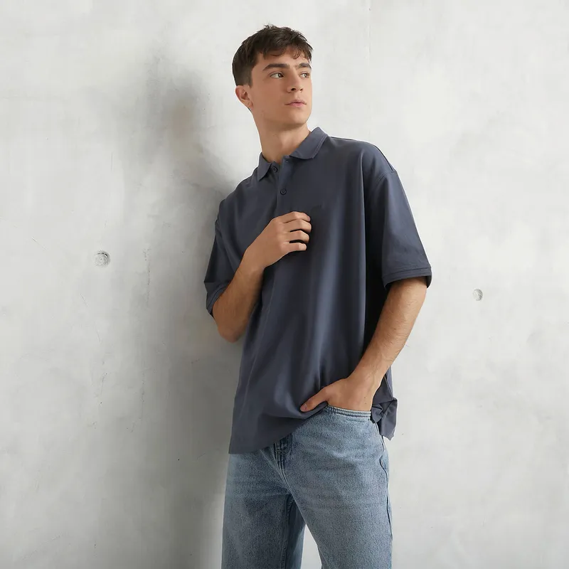 BEARCLIFF - Polera Manga Corta Hombre Bearcliff