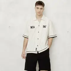 BEARCLIFF - Camisa Casual Manga Corta Hombre