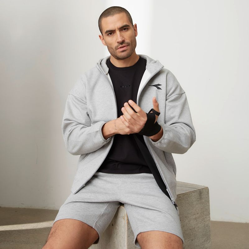 DIADORA - Polerón Full Zipper Hombre Diadora