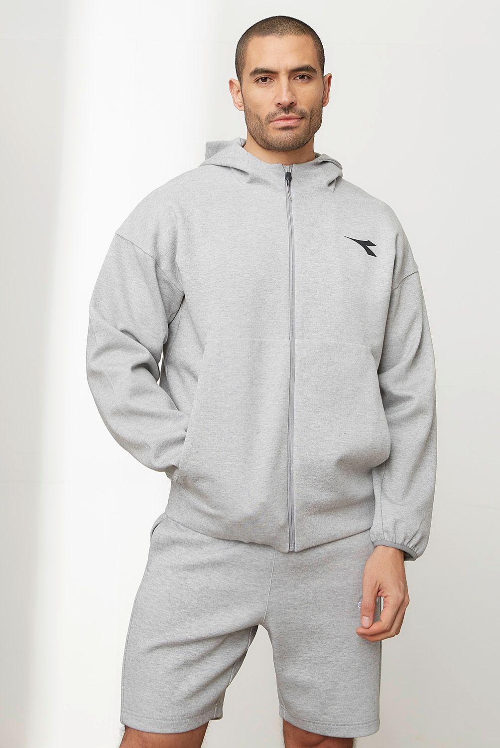 DIADORA - Polerón Full Zipper Hombre Diadora