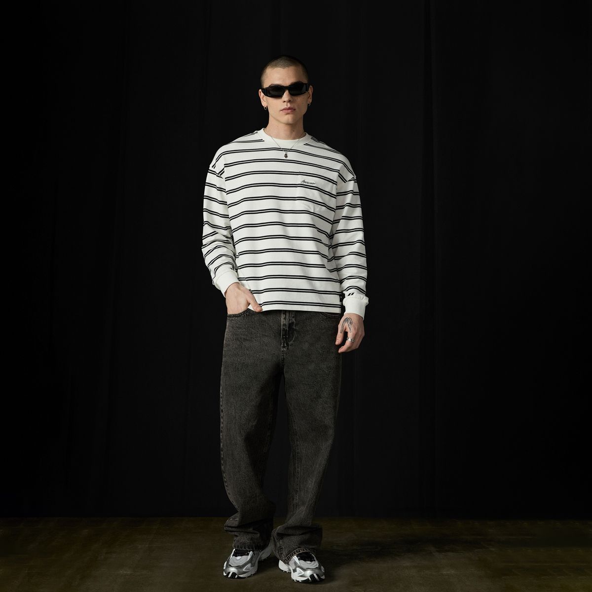 AMERICANINO - Polera Manga Larga Hombre Americanino