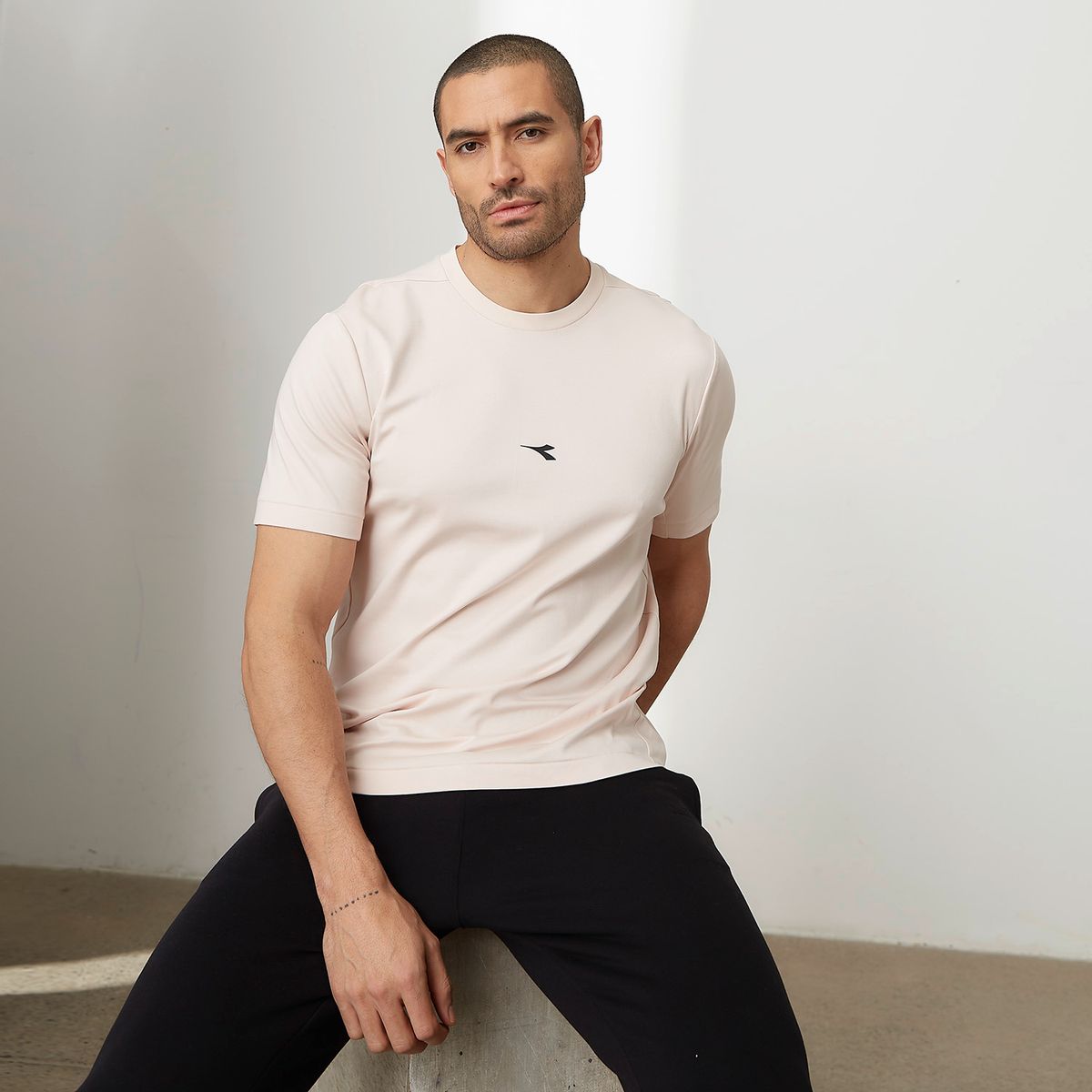DIADORA - Polera Deportiva Hombre Diadora
