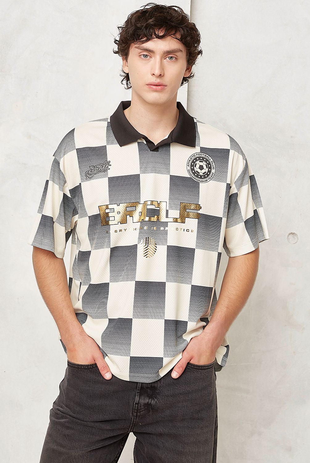 BEARCLIFF - Polera Manga Corta Hombre Basement