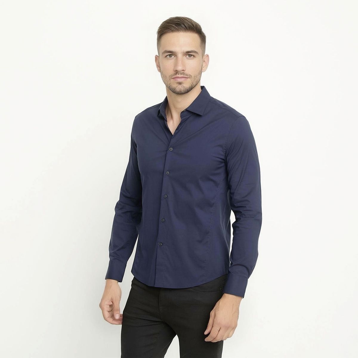 MOSSIMO - Camisa Manga Larga Hombre Mossimo