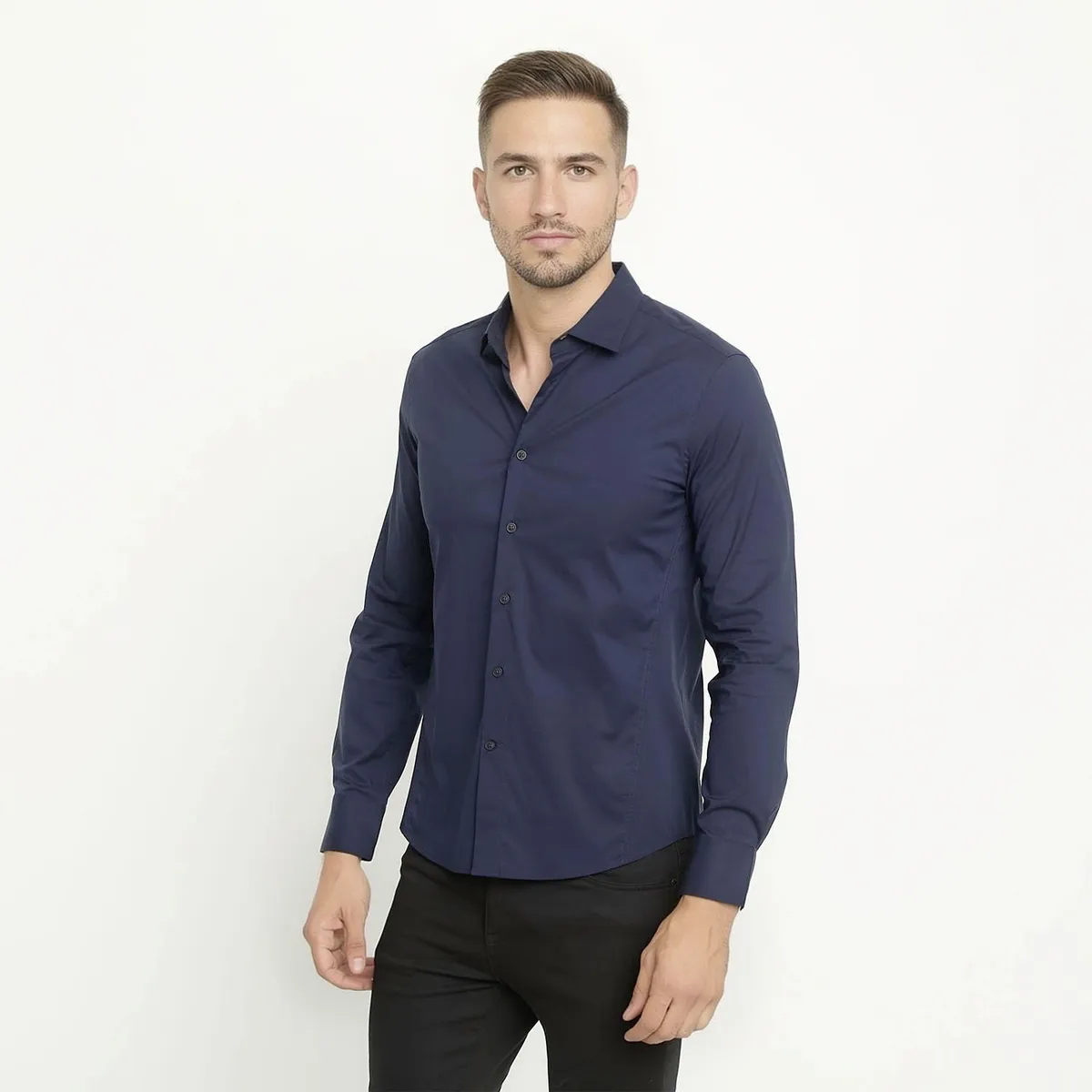 MOSSIMO - Camisa Manga Larga Hombre Mossimo