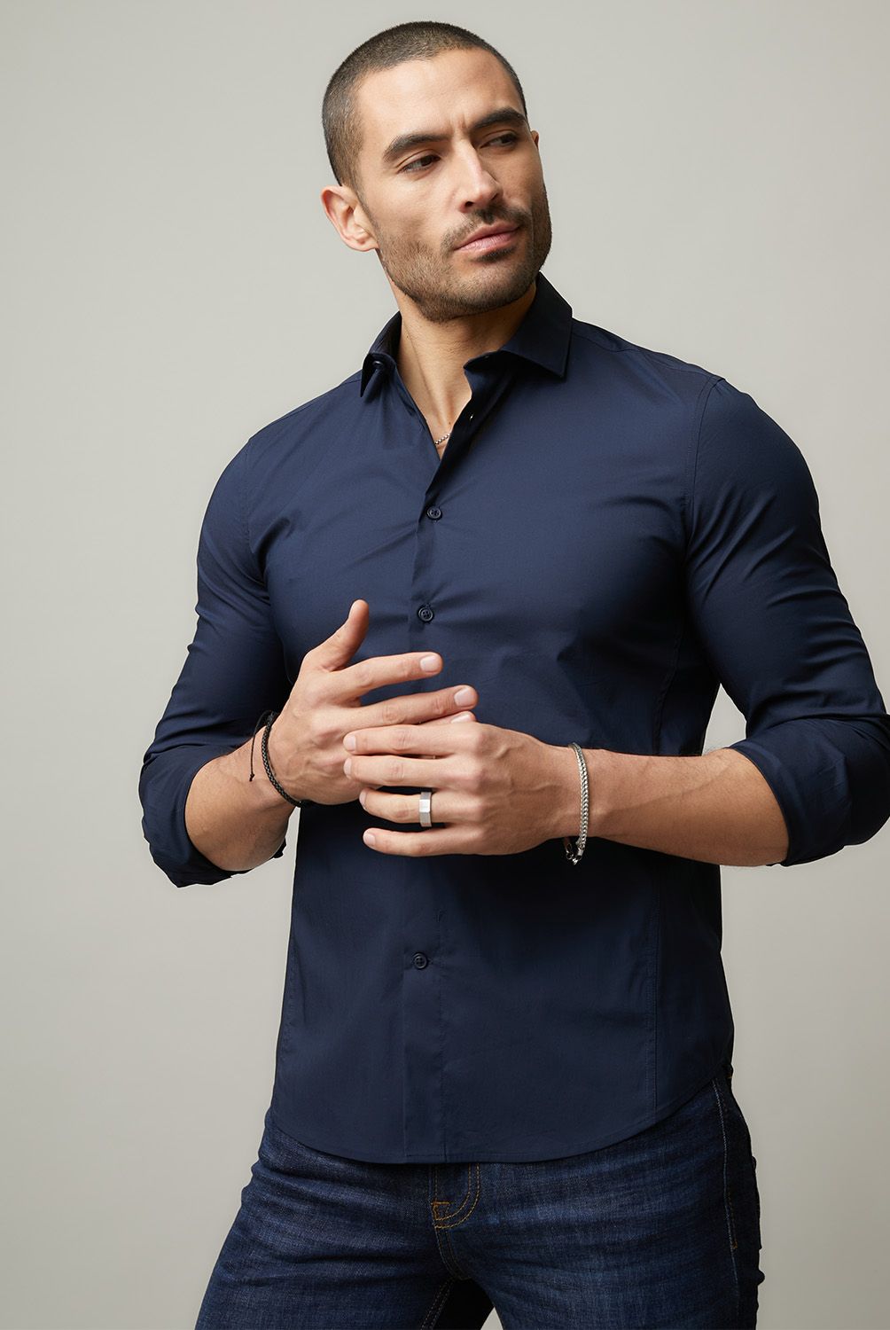 MOSSIMO - Camisa Manga Larga Hombre Mossimo
