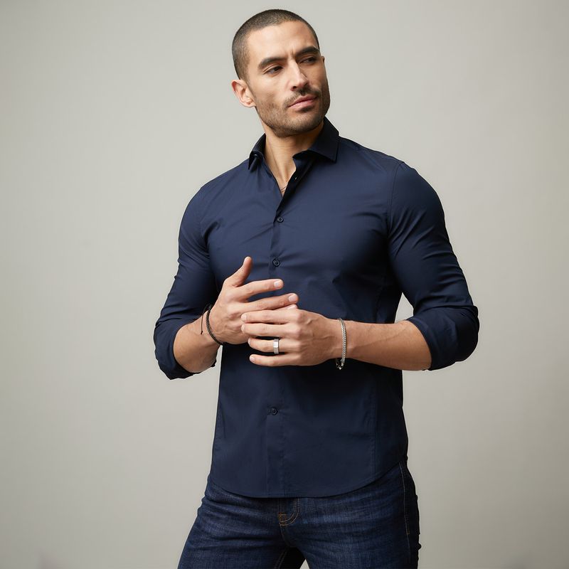 MOSSIMO - Camisa Manga Larga Hombre Mossimo