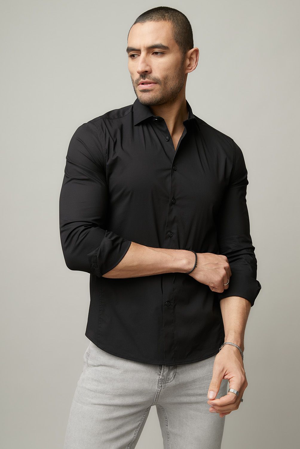 MOSSIMO - Camisa Manga Larga Hombre Mossimo
