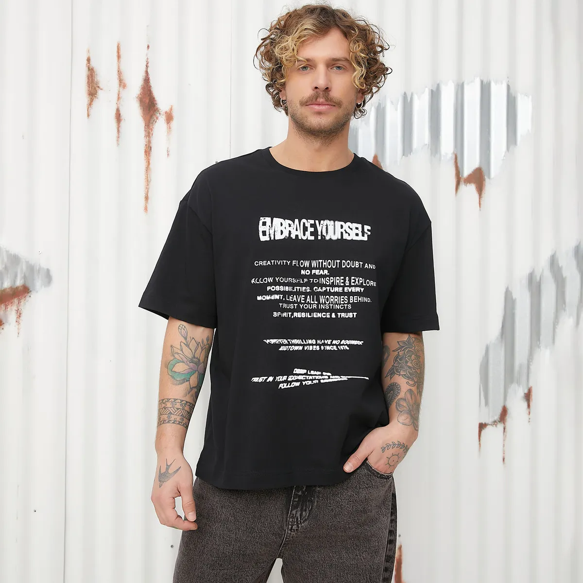 AMERICANINO - Polera Manga Corta Hombre Americanino