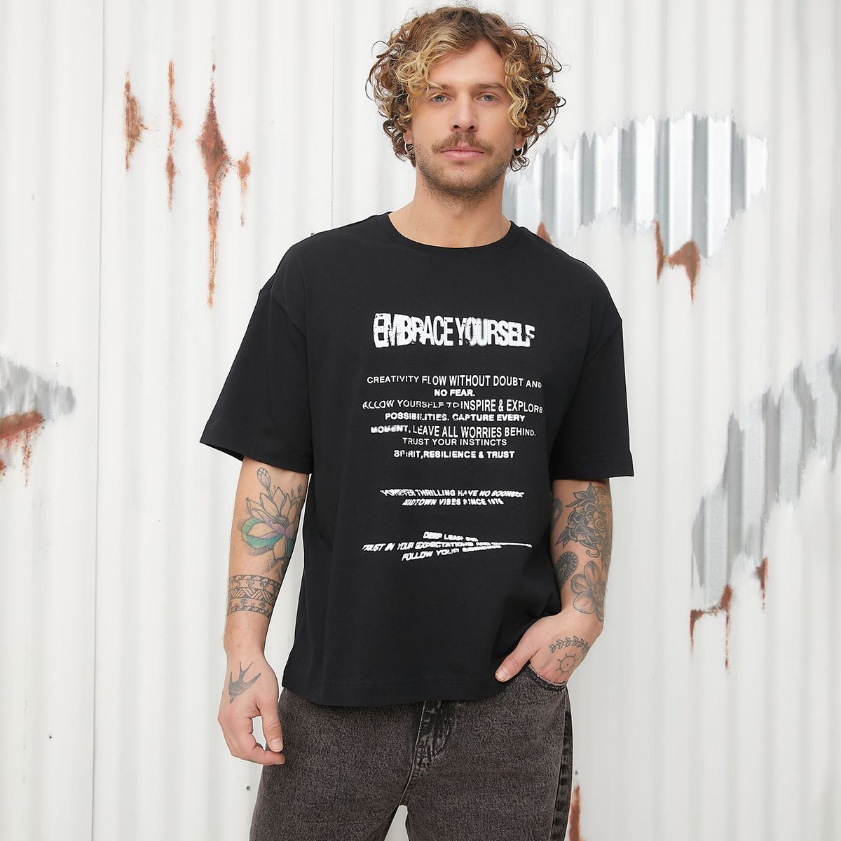 AMERICANINO - Polera Manga Corta Hombre Americanino