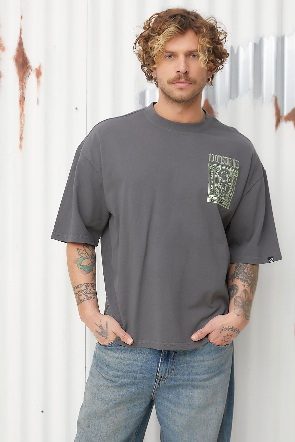 AMERICANINO - Polera Manga Corta Hombre Americanino