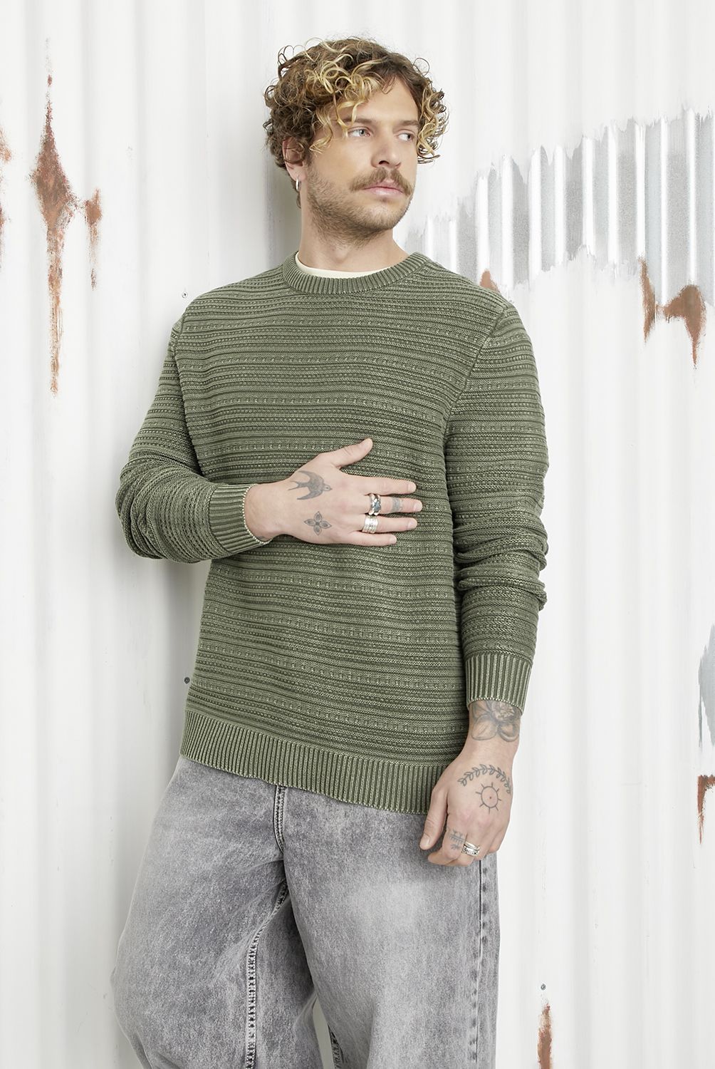 AMERICANINO - Sweater Manga Larga Hombre Americanino