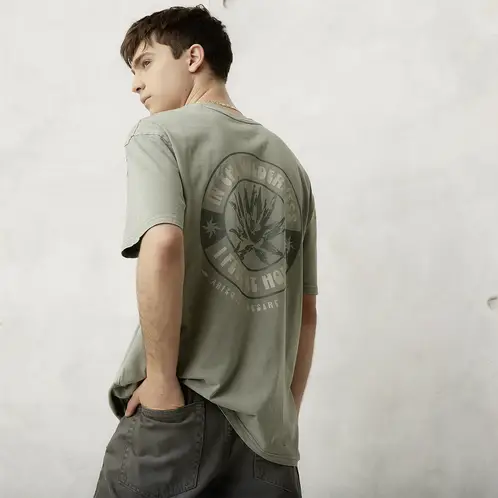 BEARCLIFF - Polera Manga Corta Algodón Hombre