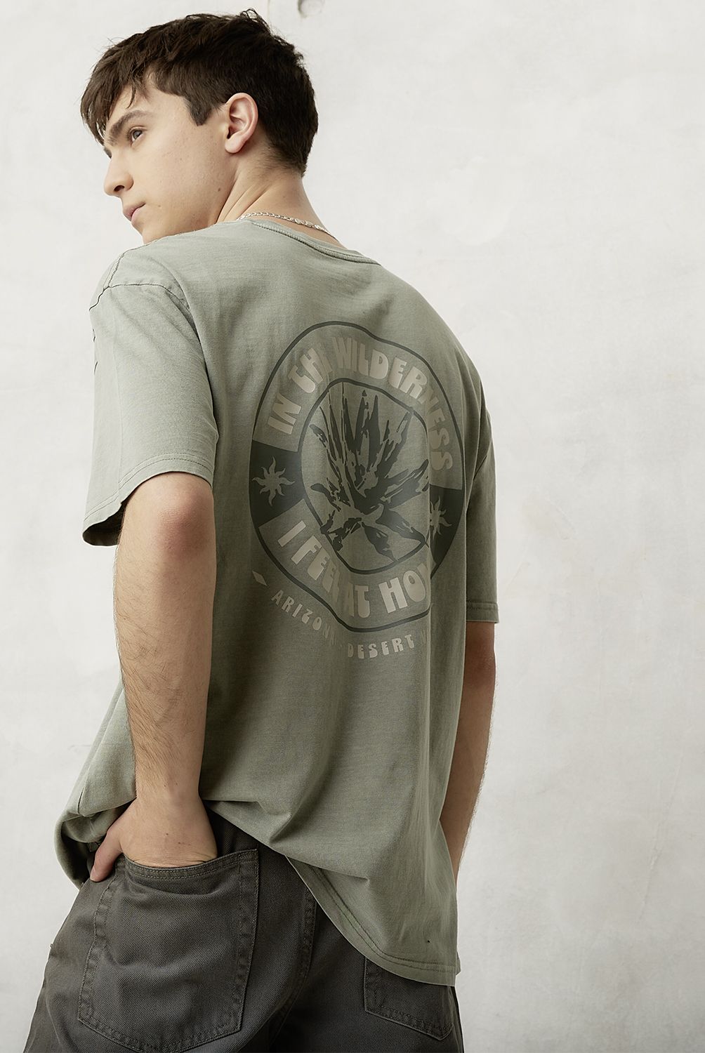 BEARCLIFF - Polera Manga Corta Algodón Hombre Bearcliff