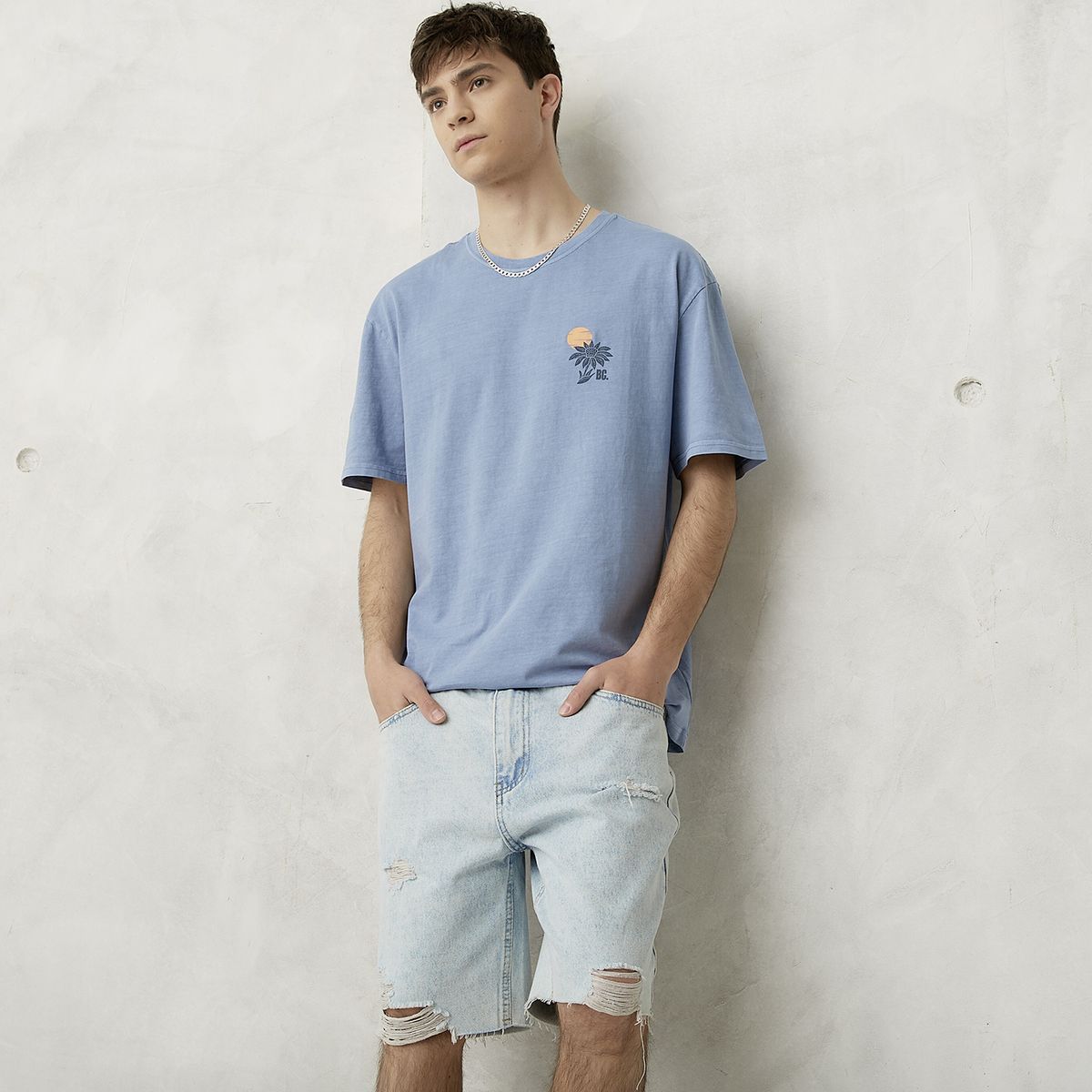 BEARCLIFF - Polera Manga Corta Algodón Hombre Bearcliff