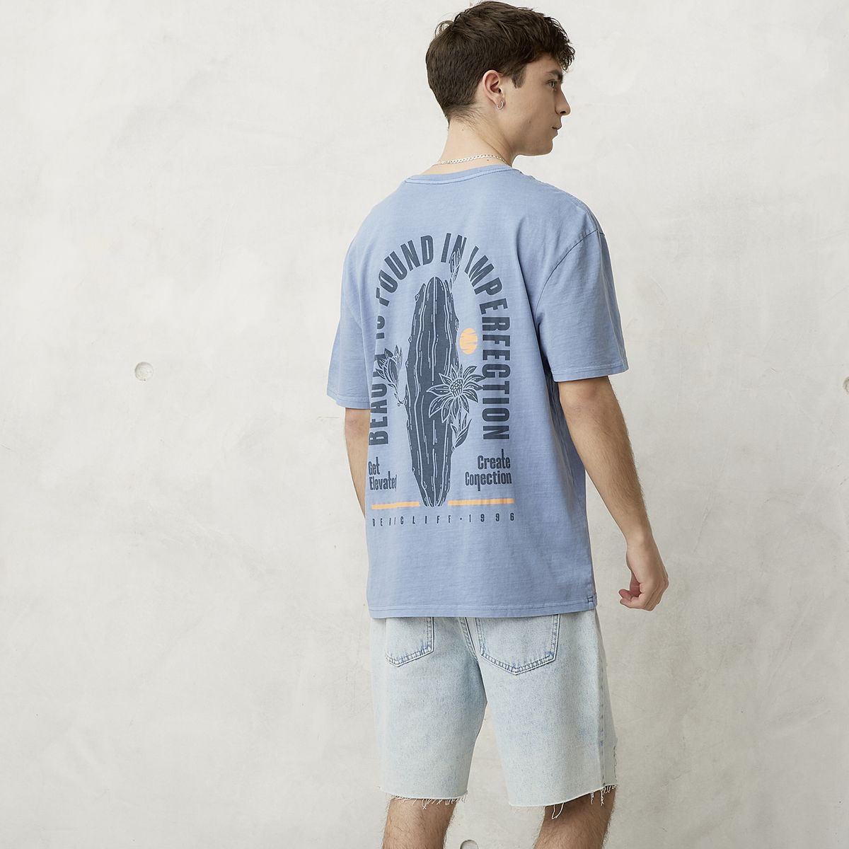 BEARCLIFF - Polera Manga Corta Algodón Hombre Bearcliff