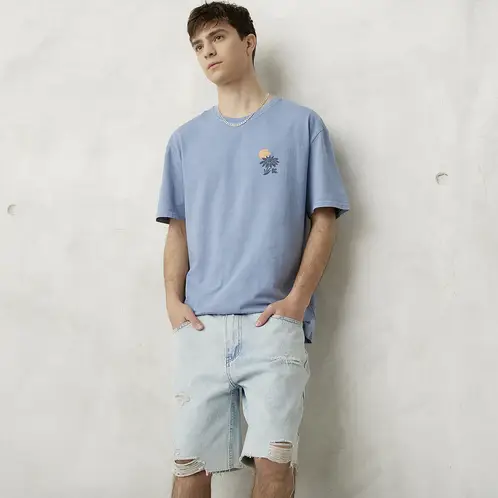 BEARCLIFF - Polera Manga Corta Algodón Hombre