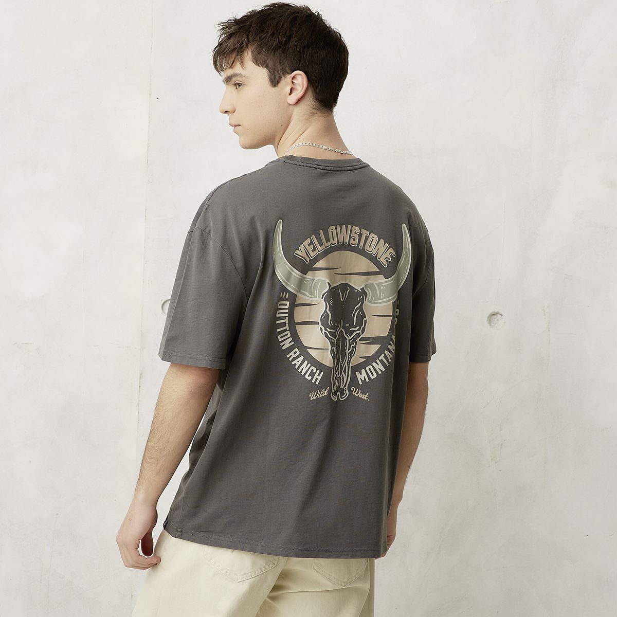 BEARCLIFF - Polera Manga Corta Algodón Hombre Bearcliff