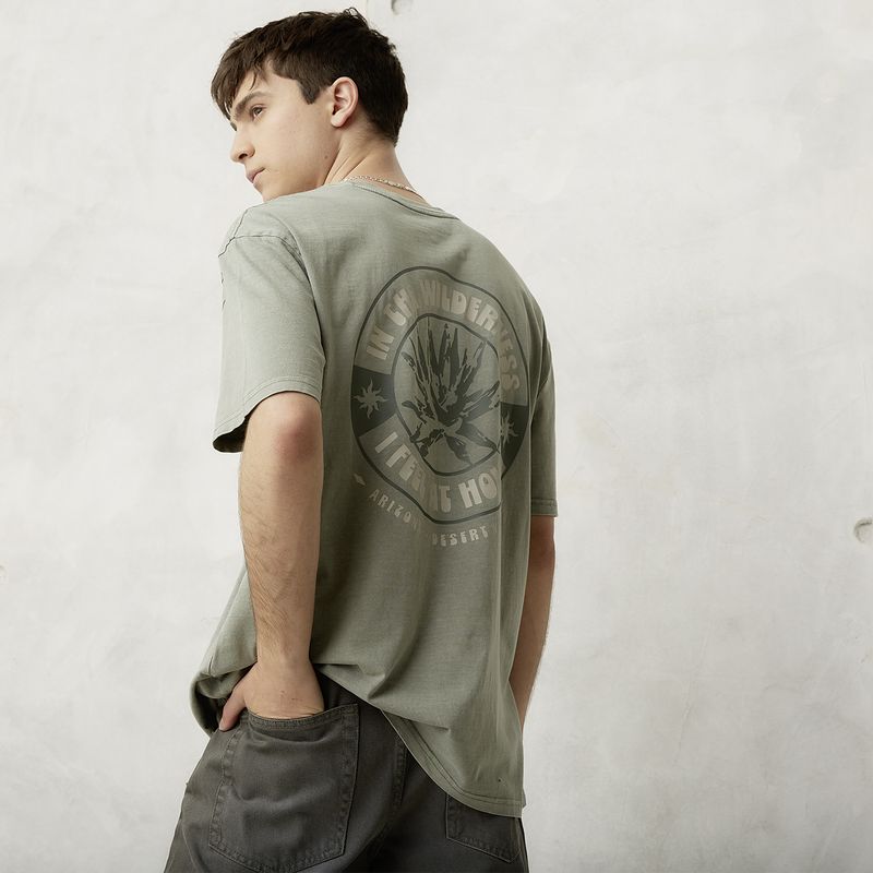 BEARCLIFF - Polera Manga Corta Algodón Hombre Bearcliff