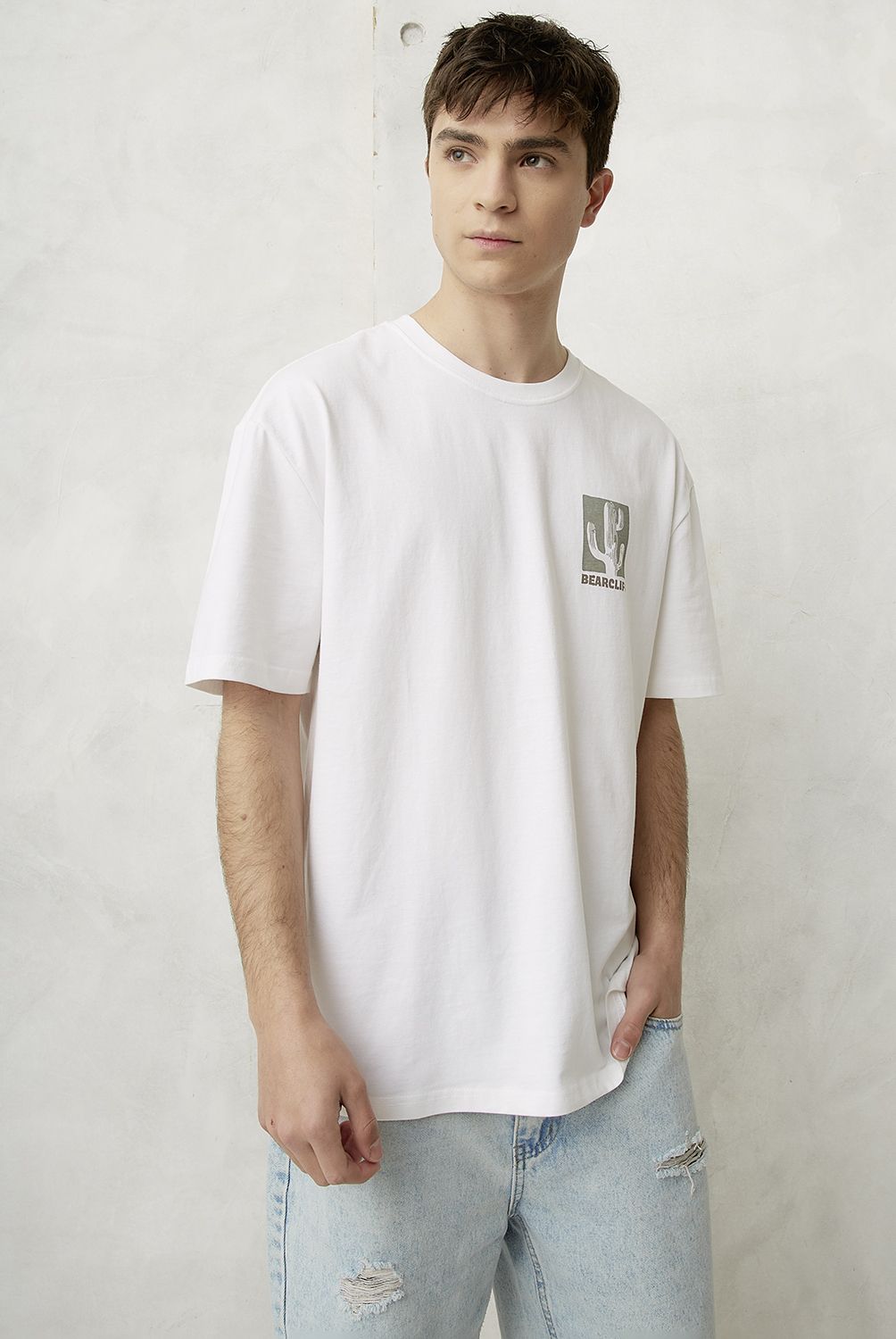 BEARCLIFF - Polera Manga Corta Algodón Hombre Bearcliff