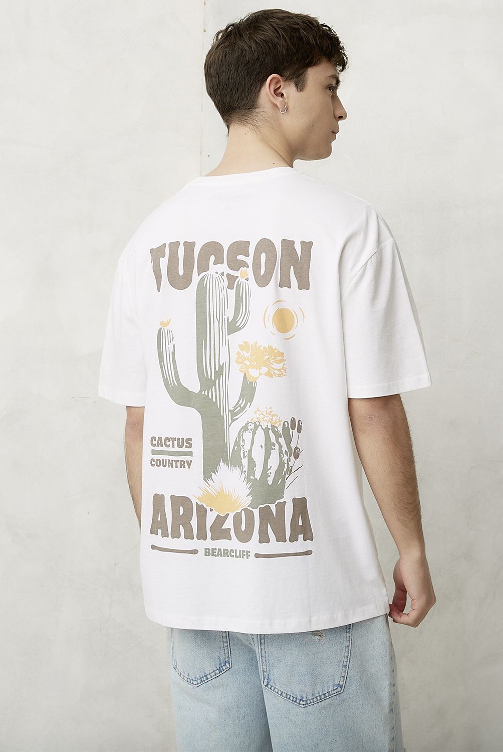 BEARCLIFF - Polera Manga Corta Algodón Hombre Bearcliff