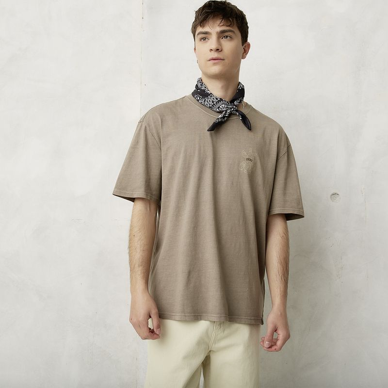 BEARCLIFF - Polera Manga Corta Algodón Hombre Bearcliff