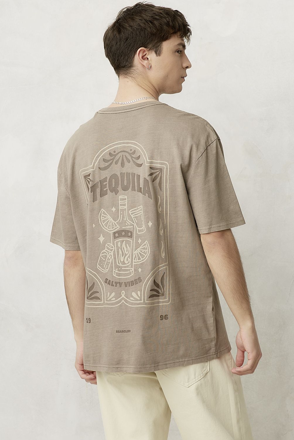 BEARCLIFF - Polera Manga Corta Algodón Hombre Bearcliff