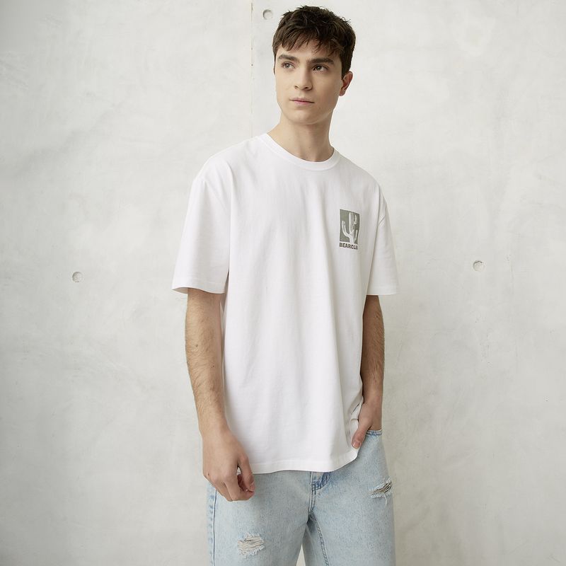 BEARCLIFF - Polera Manga Corta Algodón Hombre Bearcliff