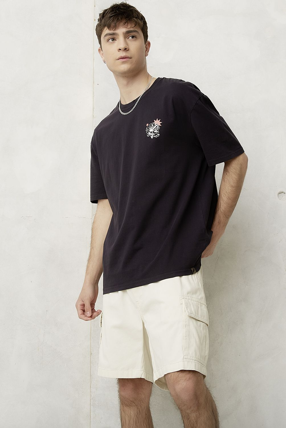 BEARCLIFF - Polera Manga Corta Algodón Hombre Bearcliff