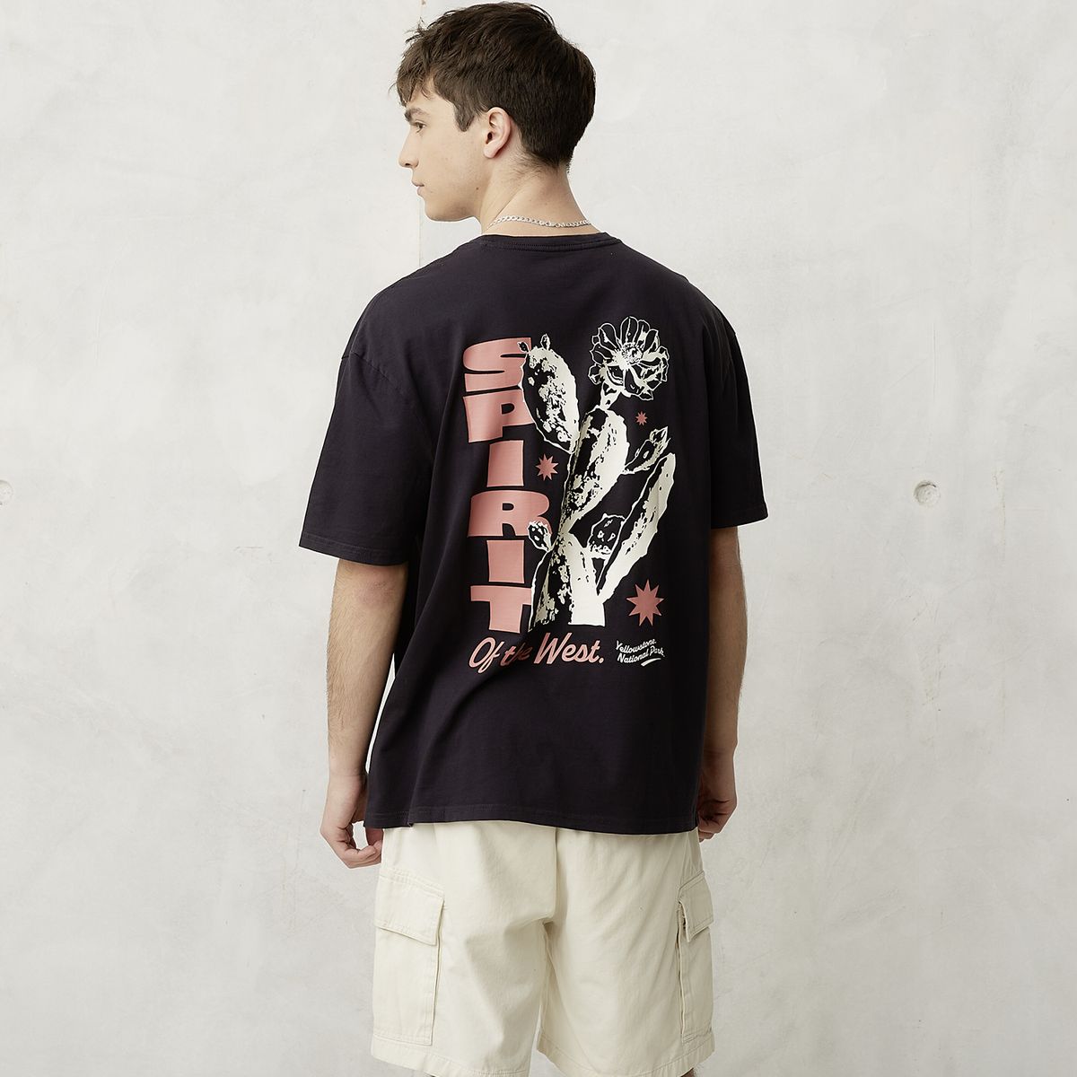 BEARCLIFF - Polera Manga Corta Algodón Hombre Bearcliff