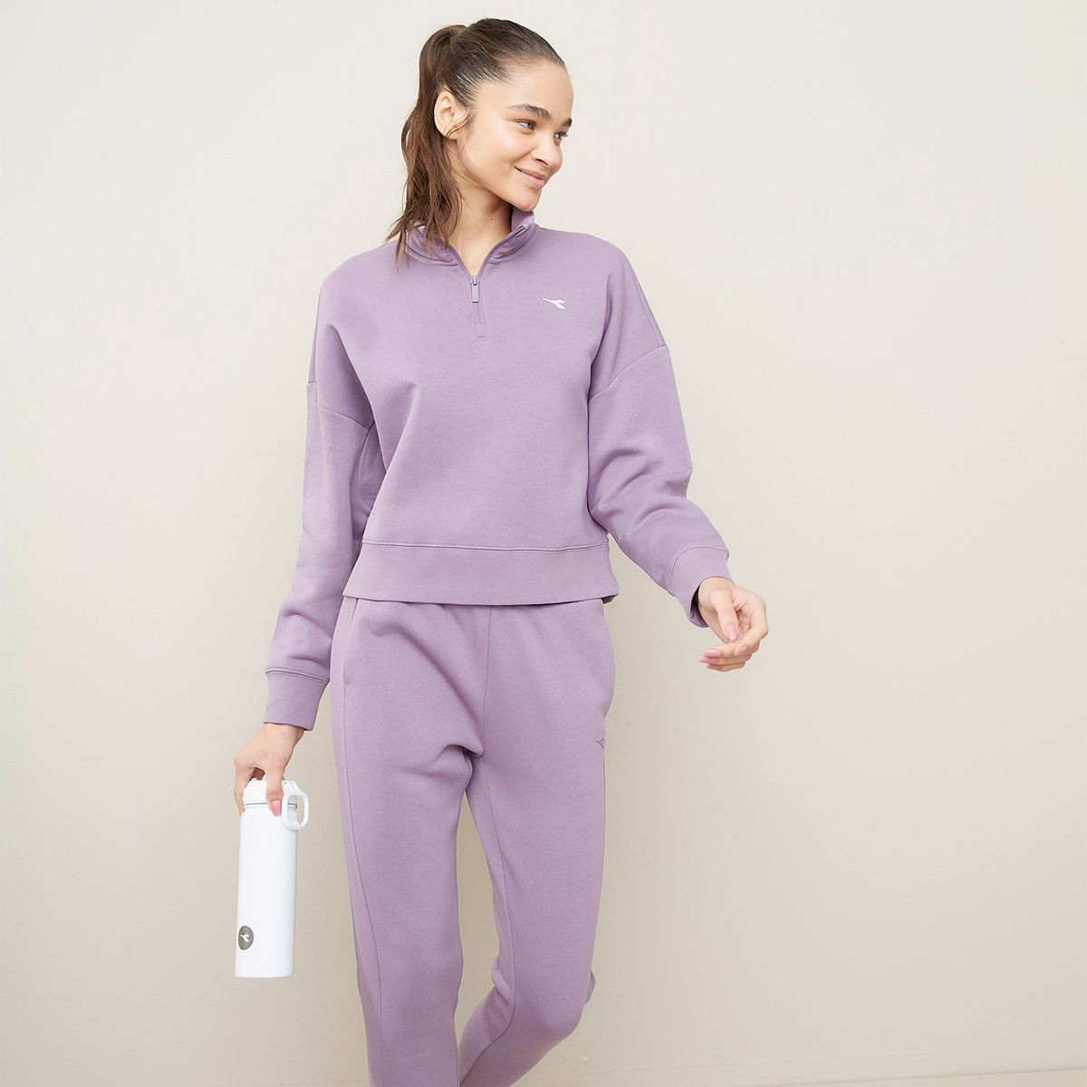 DIADORA - Polerón Deportivo Mujer Diadora