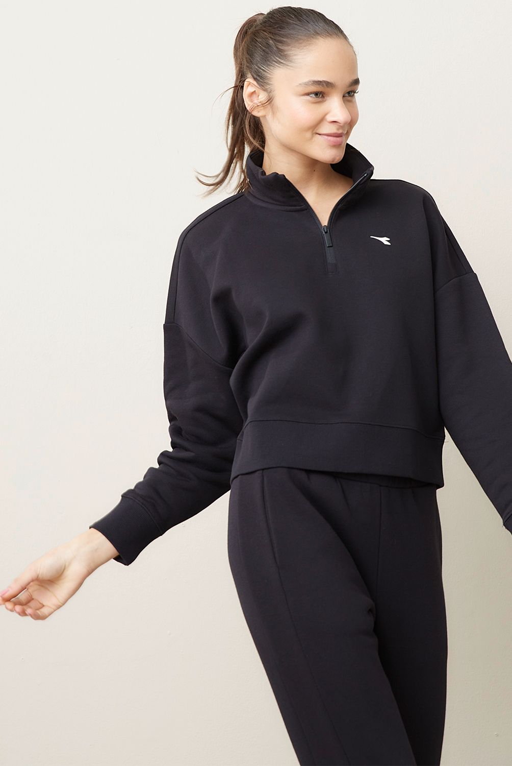 DIADORA - Polerón Deportivo Mujer Diadora
