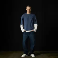 AMERICANINO - Polera Manga Larga Hombre