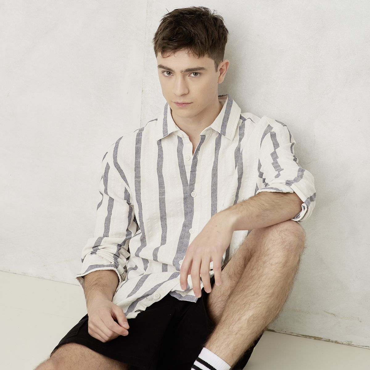 BEARCLIFF - Camisa Casual Manga Larga Hombre Bearcliff