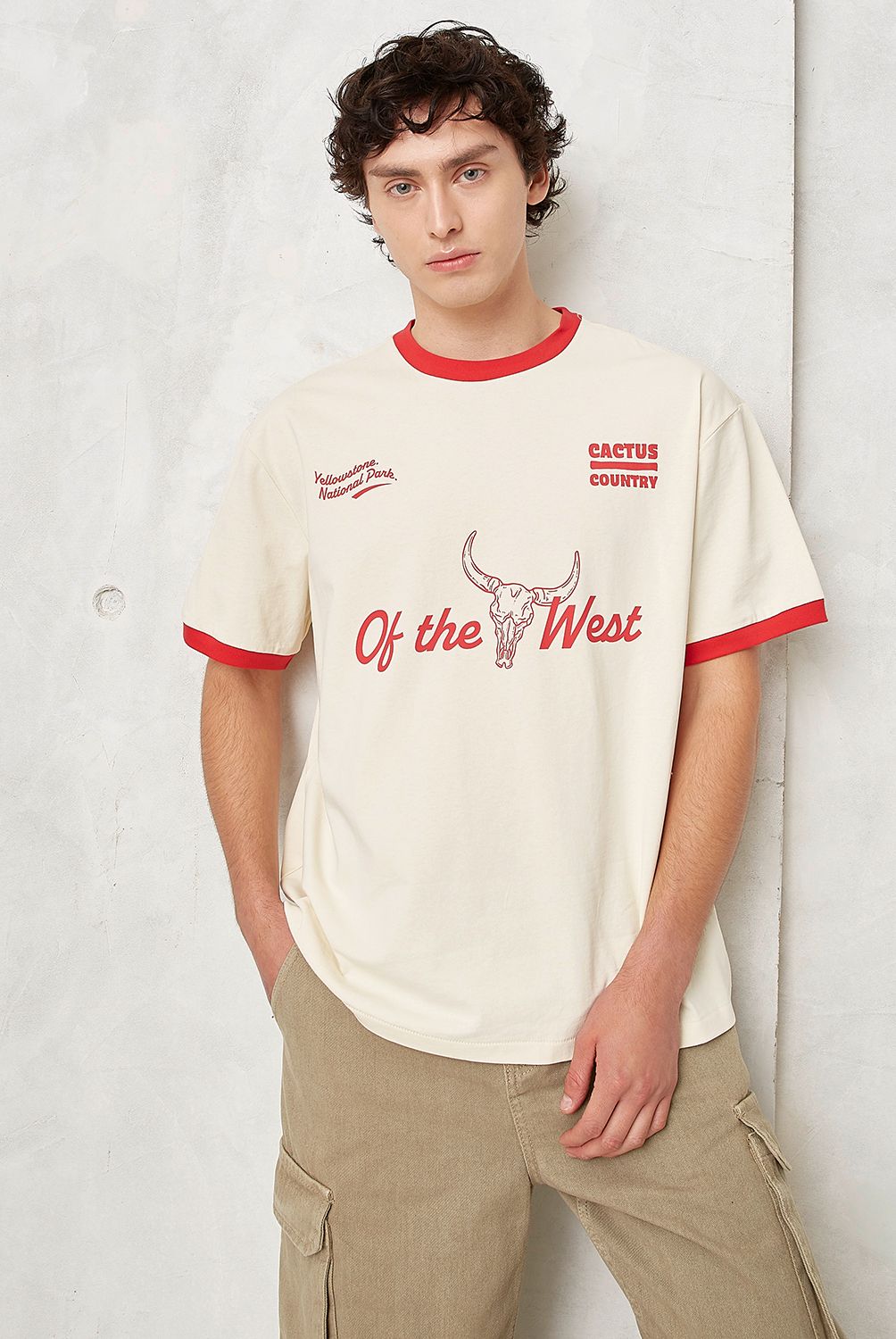 BEARCLIFF - Polera Manga Corta Hombre Bearcliff