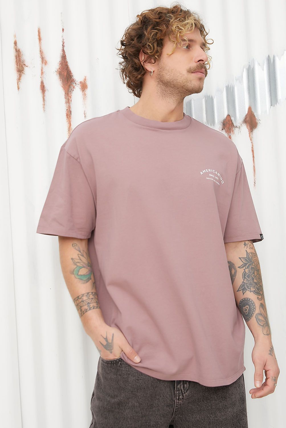 AMERICANINO - Polera Manga Corta Hombre Americanino
