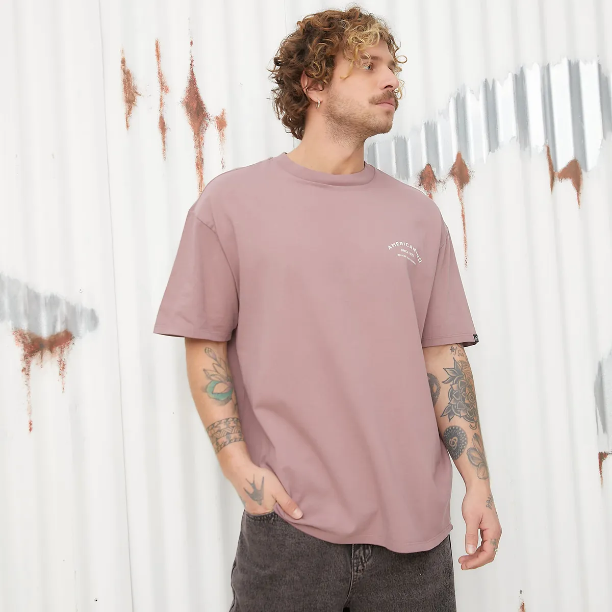 AMERICANINO - Polera Manga Corta Hombre Americanino