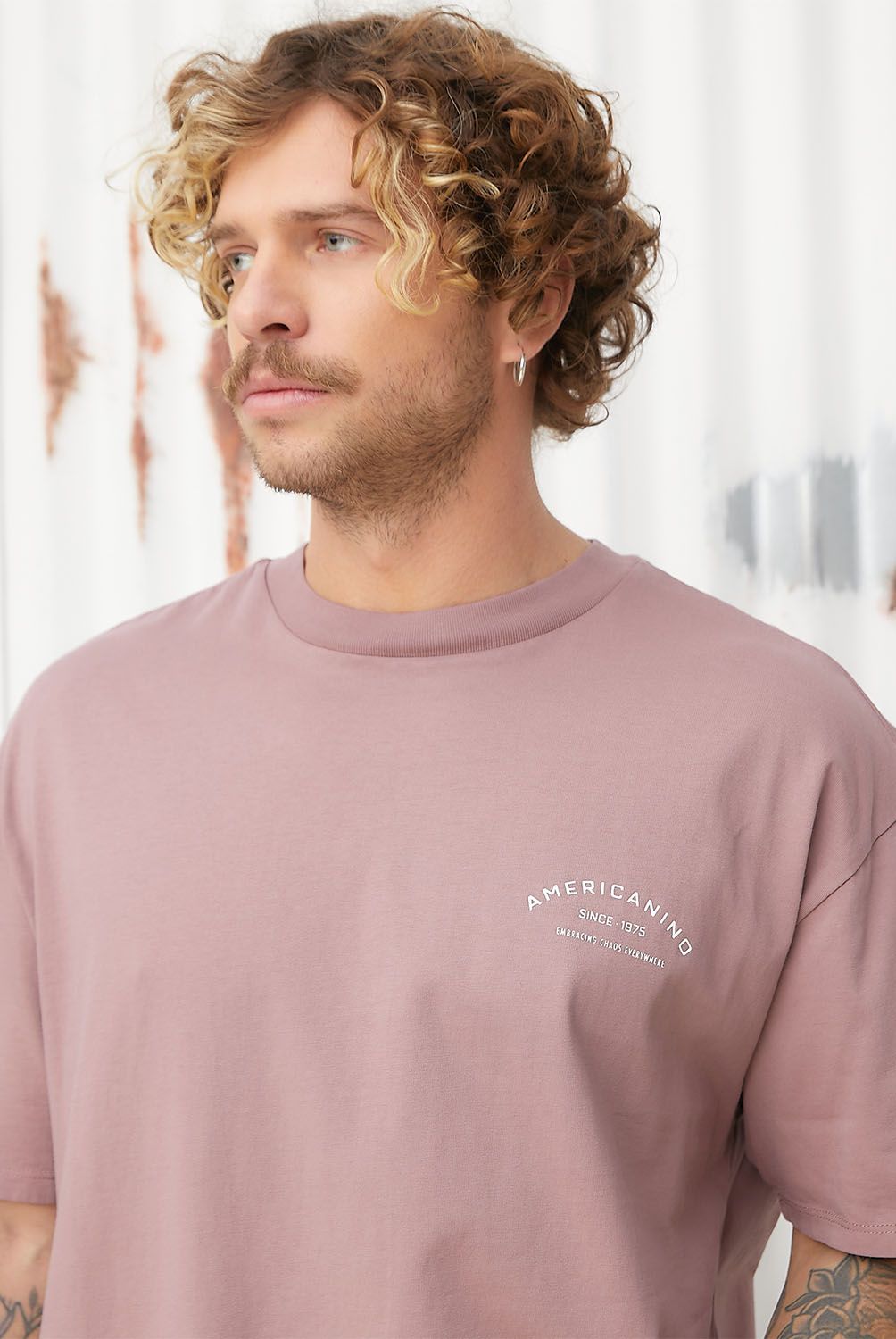 AMERICANINO - Polera Manga Corta Hombre Americanino