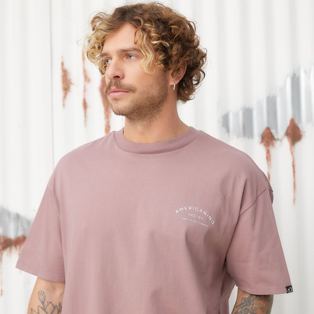 AMERICANINO - Polera Manga Corta Hombre Americanino