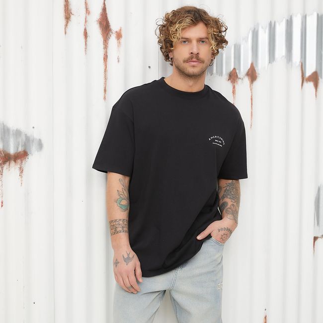 AMERICANINO - Polera Manga Corta Hombre Americanino