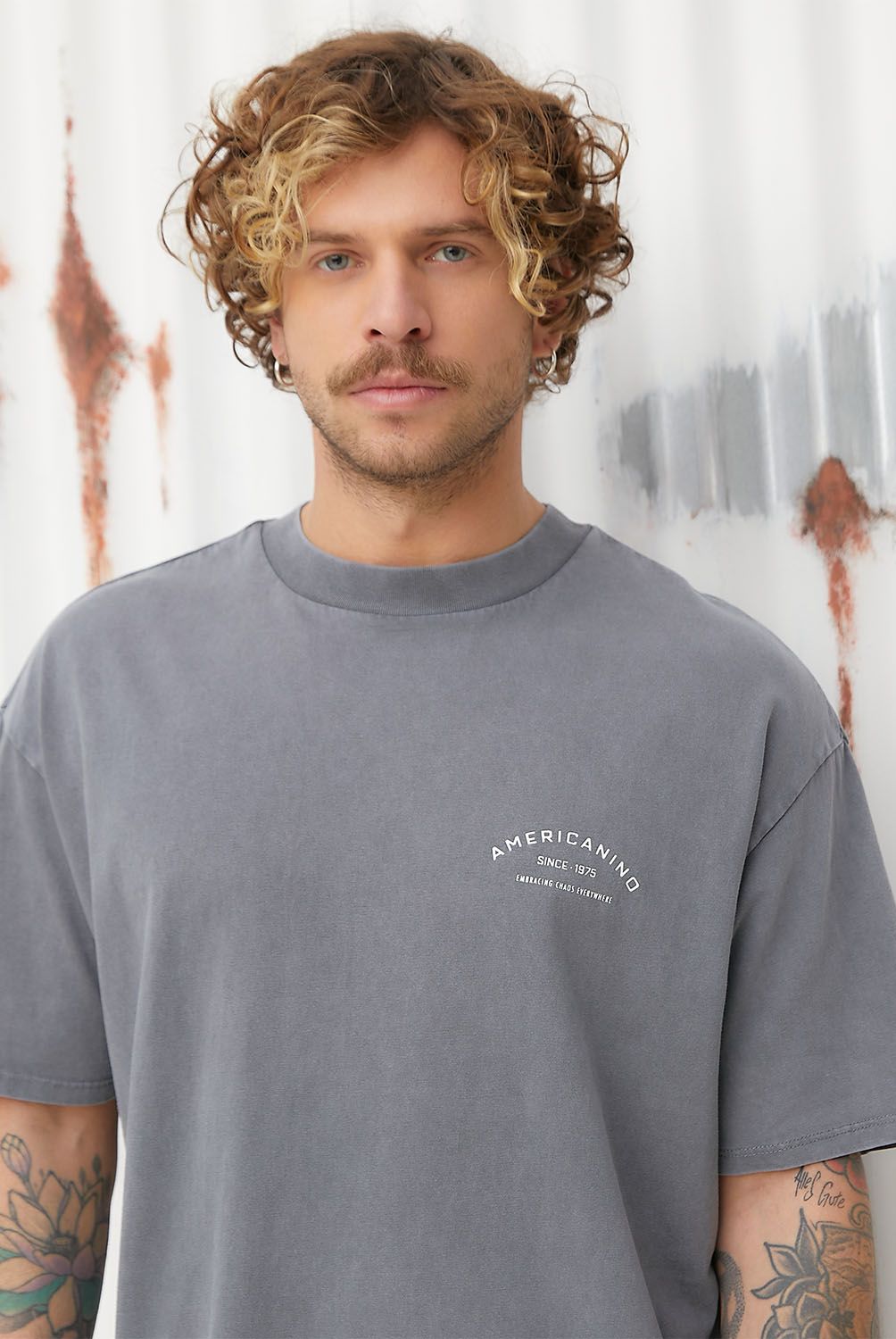 AMERICANINO - Polera Manga Corta Hombre Americanino