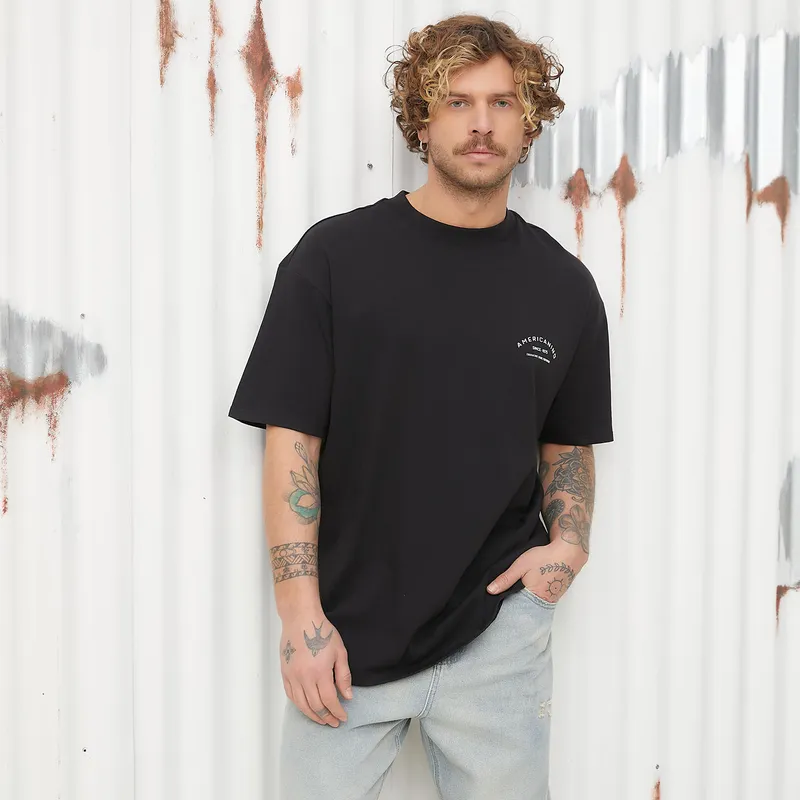 AMERICANINO - Polera Manga Corta Hombre Americanino