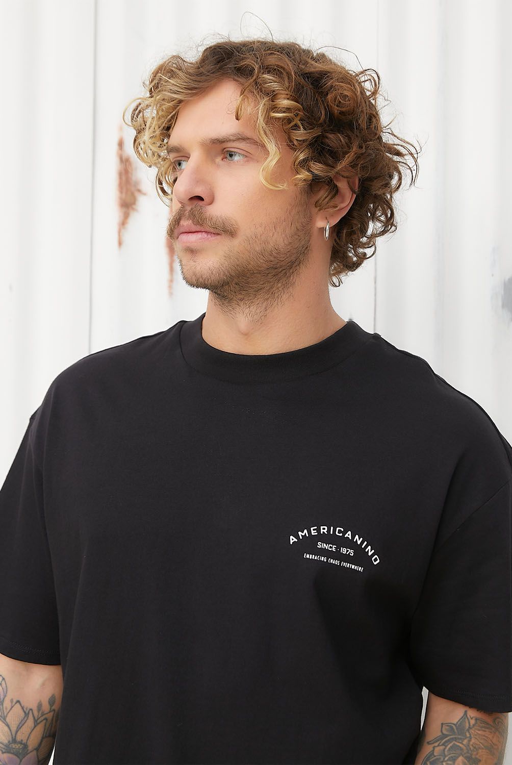 AMERICANINO - Polera Manga Corta Hombre Americanino