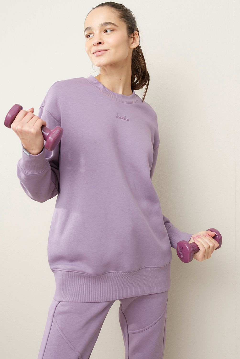 DIADORA - Polerón Deportivo Mujer Diadora