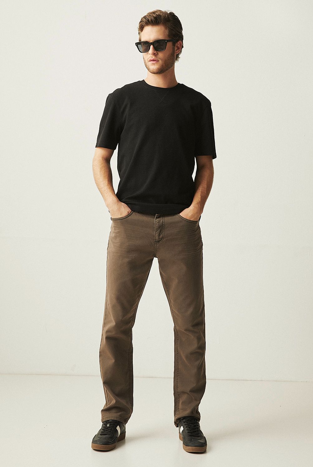 BASEMENT - Pantalón 5 Bolsillos Slim Hombre Basement