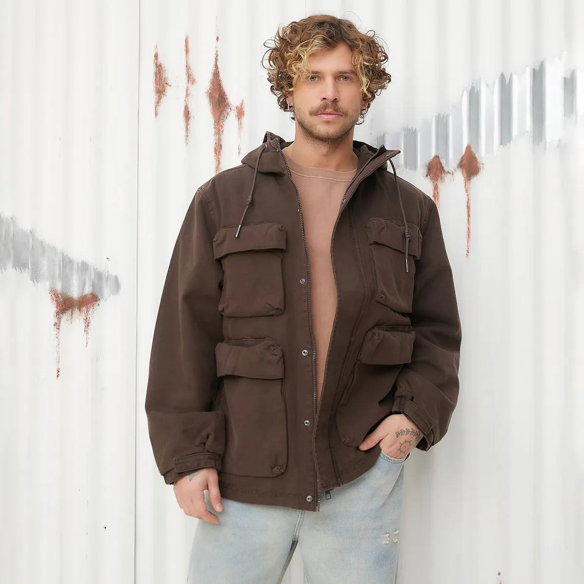 AMERICANINO - Chaqueta Hombre Americanino