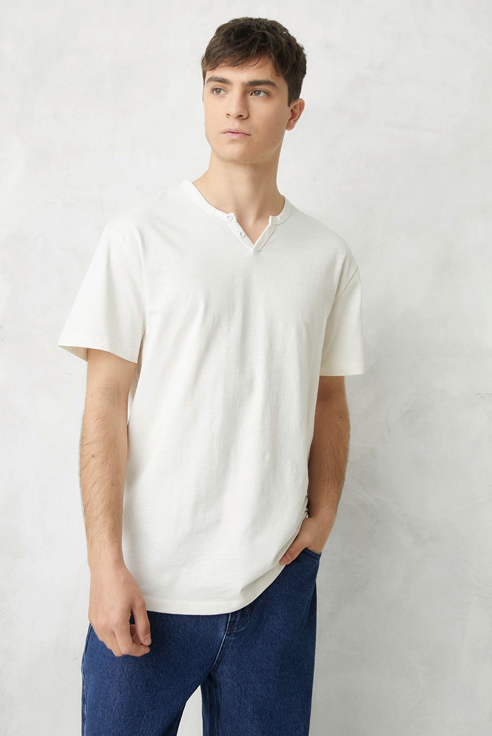 BEARCLIFF - Polera Manga Corta Algodón Hombre Bearcliff