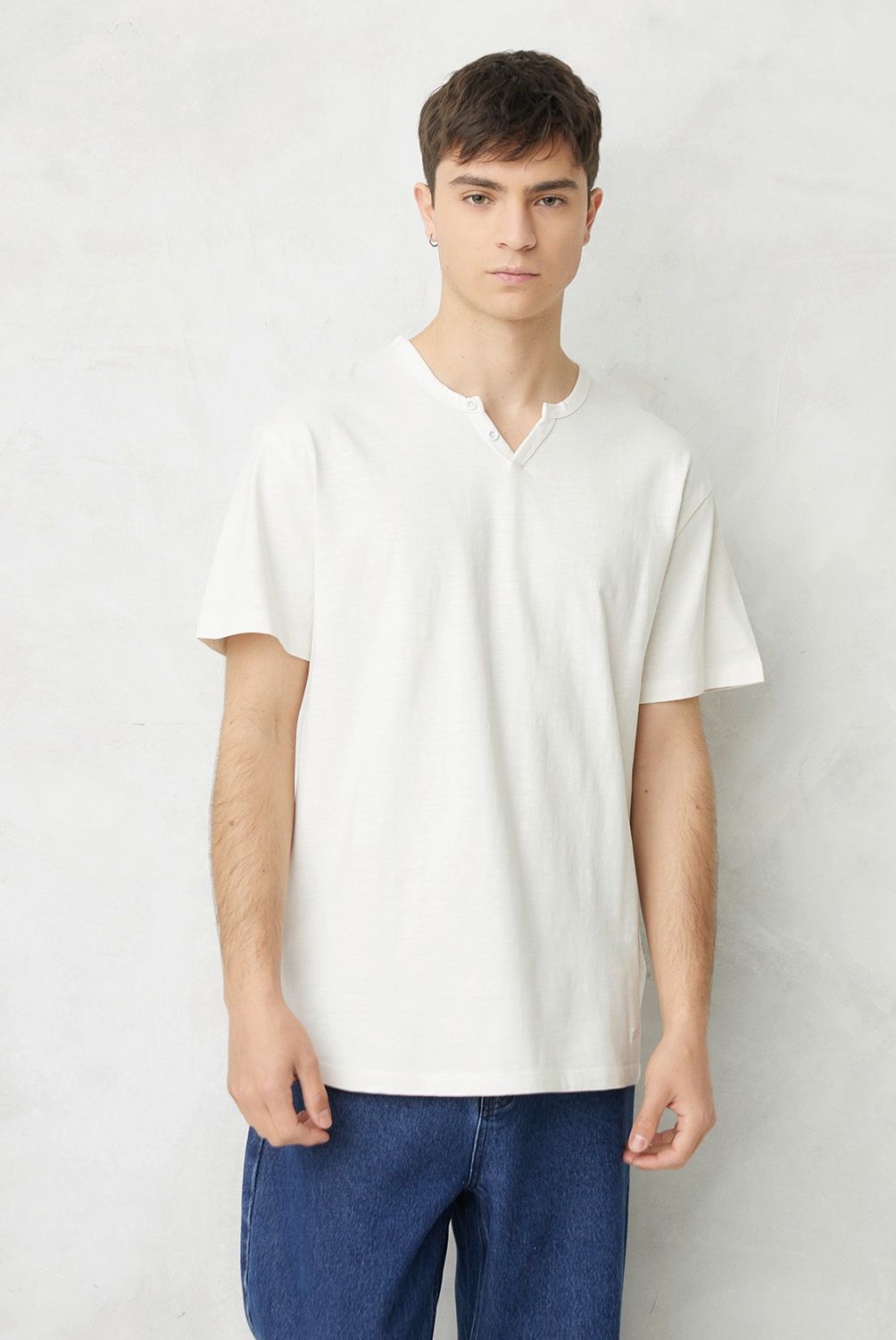 BEARCLIFF - Polera Manga Corta Algodón Hombre Bearcliff