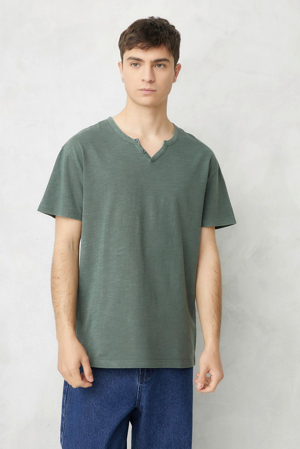 BEARCLIFF - Polera Manga Corta Algodón Hombre Bearcliff